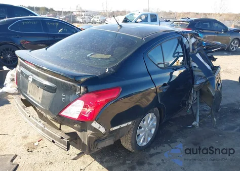2016 Nissan Versa 1.6 S+ z USA, uszkodzony, nr VIN 3N1CN7AP9GL918509